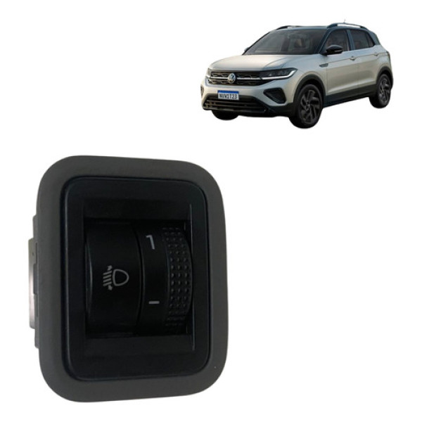 Botão Regulagem Farol Vw T-cross Tsi 2021 2022 2gm941333