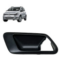 Moldura Maçaneta Interna Traseira Direita Vw Fox Original Preto Traseira