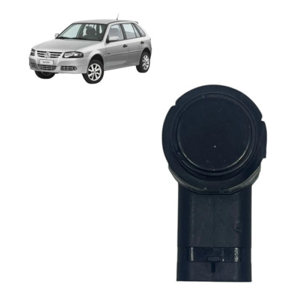 Sensor De Estacionamento Volkswagen Gol Original Preto