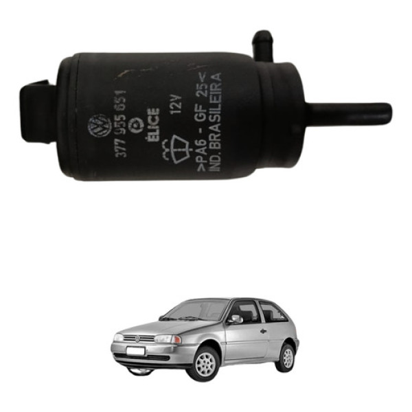 Bomba Esguicho Limpador Parabrisa Vw Gol 2003 Original Usado