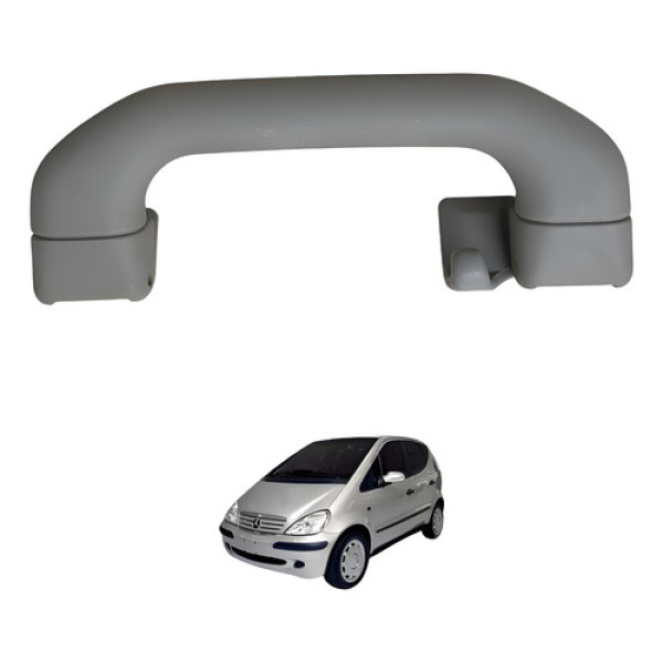 Alça De Teto Puxador Pqp Mercedes-benz Classe A160 Original Cinza