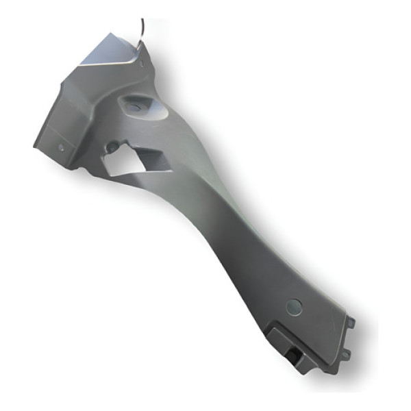 Acabamento Soleira Banco Traseiro Direito Palio 2014 Cinza-escuro