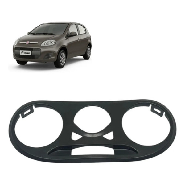 Moldura Comando Do Ar Condicionado Fiat Palio Attractive 1.0