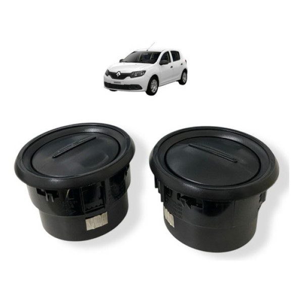 Par Difusor Saída Ar Renault Sandero Duster 2016 2017 Usado