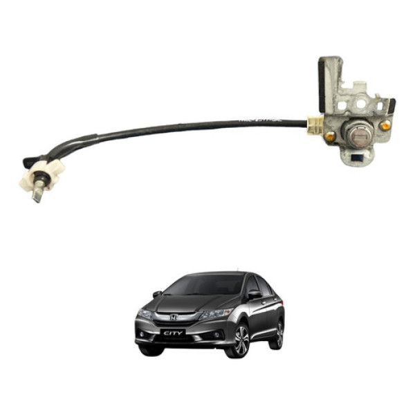 Miolo Fechadura Dianteira Esquerda Honda City 2014 Original