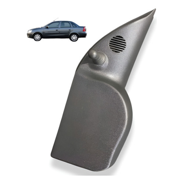 Moldura Interna Retrovisor Direito Gm Corsa 2003 Original Preto