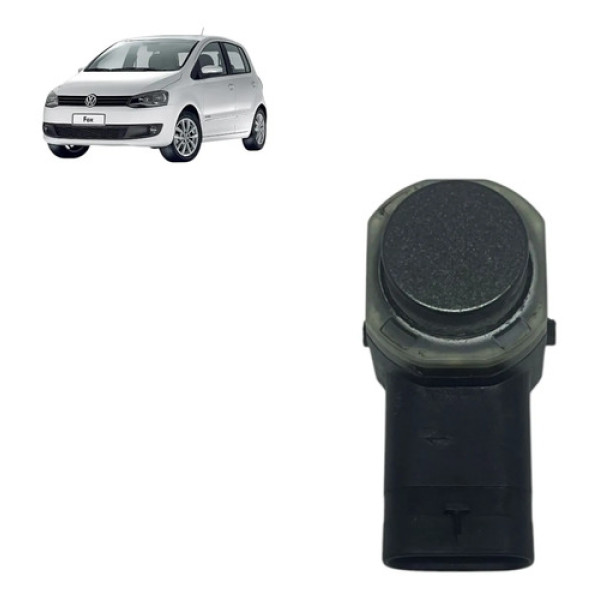 Sensor De Estacionamento Vw Fox Original Preto