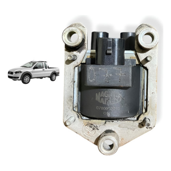 Bobina Ignição Marelli Fiat Strada Working 2001 Usado