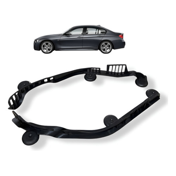 Par Acabamento Interno Grelha Capô Bmw 320i 2015 2016 2017