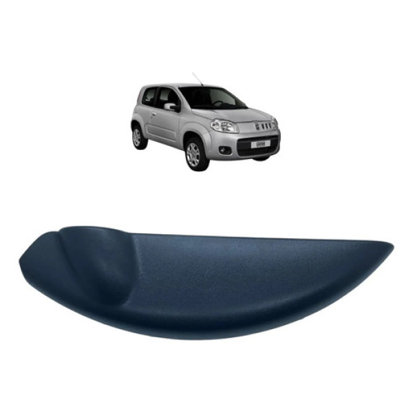 Bolsa Porta Objetos Dianteiro Direito Fiat Uno Original Cinza-escuro