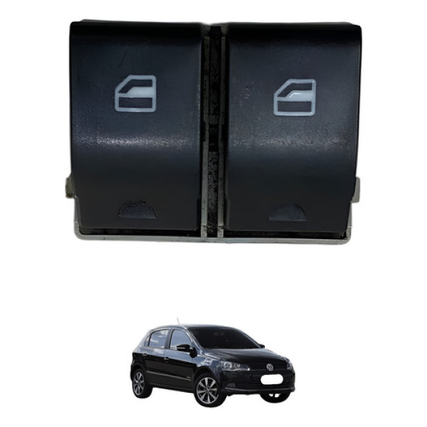 Botão Duplo Vidro Elétrico Vw Gol G6 G7 2014 Original