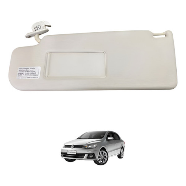 Quebra Sol Com Espelho Ld Esquerdo Vw Gol Voyage Original