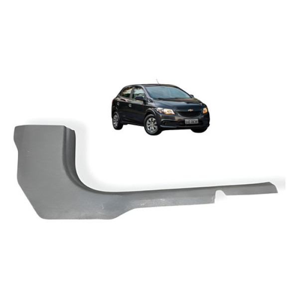 Soleira Porta Dianteira Direita Gm Onix 2016 2019 52056744 Preto