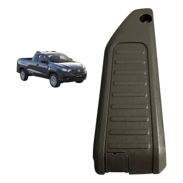Descanso De Pé Fiat Strada 2020 100227877 Original Preto