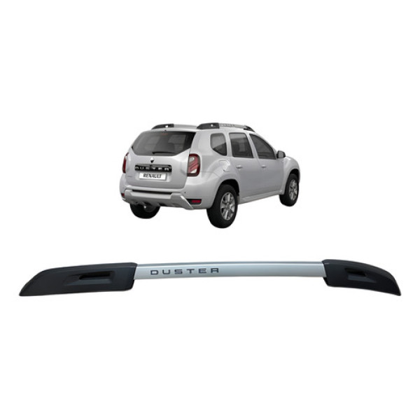 Rack Travessa Teto Lado Direito Renault Duster 2017 2019 Prateado