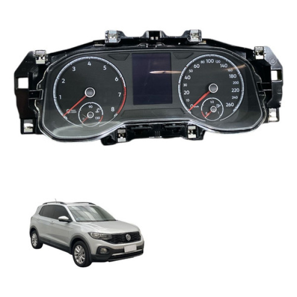 Painel De Instrumentos Vw Nivus T-cross 2021 2022 Usado Preto