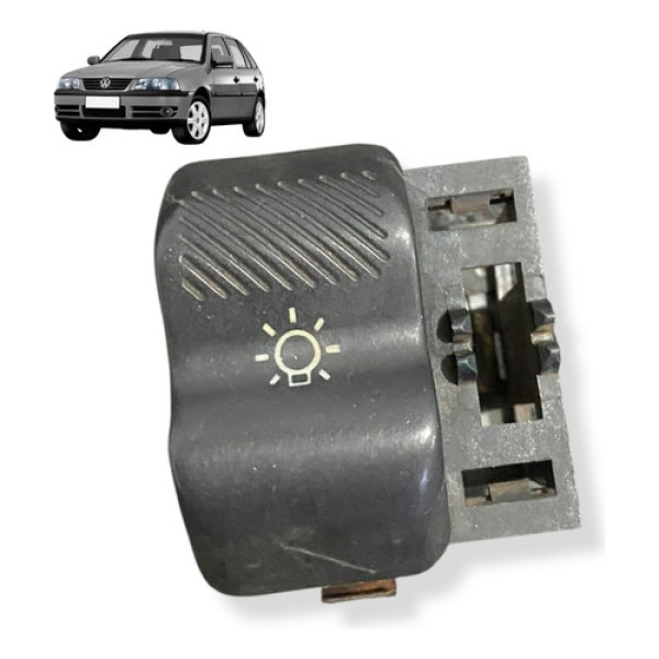 Botão Interruptor Chave Luz Farol Vw Gol Bola G3 2003 Usado