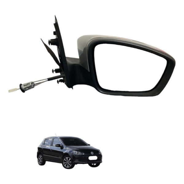Retrovisor Direito Manual Vw Gol G6 2016 272136076 Original