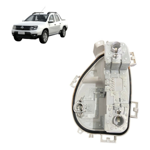 Circuito Soquete Lanterna Lado Direito Renault Oroch 2019 Direito/passageiro Branco