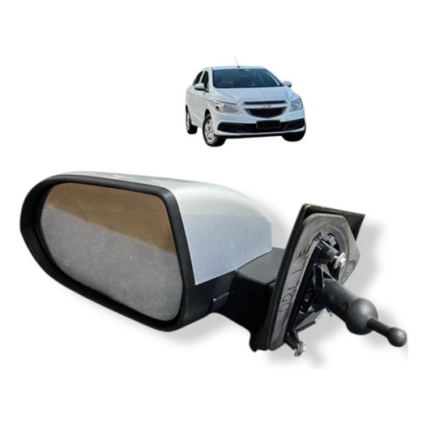 Retrovisor Manual Esquerdo Gm Onix Prisma 2015 2018 Usado