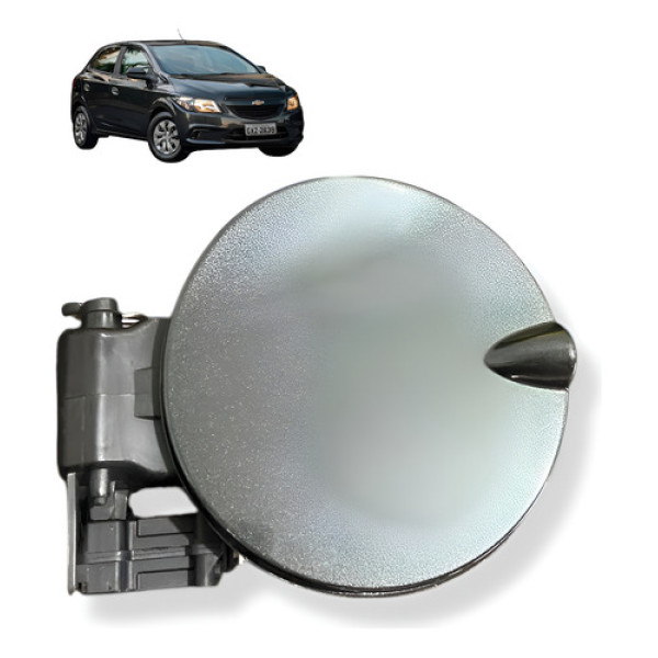 Portinhola Tampa Tanque Combustível Gm Onix 2013 2015 2019 Preto