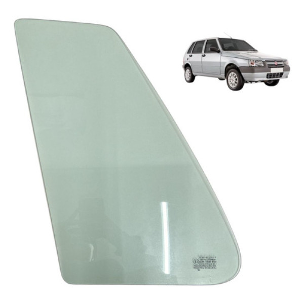 Vidro Fixo Traseiro Esquerda Fiat Uno Mille 2006 Original