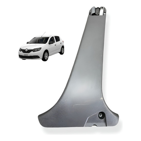 Moldura Coluna Central Direito Renault Sandero 2015 2017