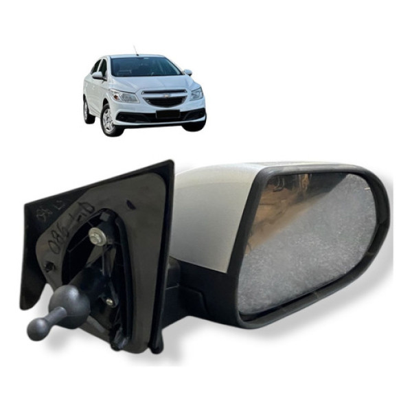 Retrovisor Manual Lado Direito Gm Prisma 2013 2019 Usado