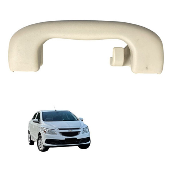 Alça Teto Puxador De Segurança Pqp Gm Prisma 2016 Original Cinza