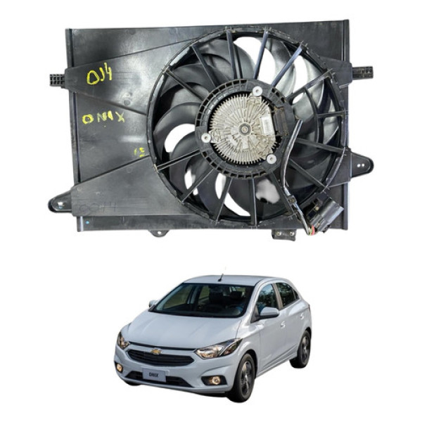 Ventoinha C/ Defletor Gm Onix 1.4 At 2018 Usado Original
