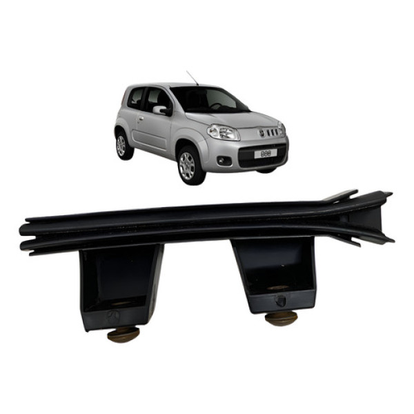 Guia Vidro Traseiro Esquerdo Fiat Uno Vivace 2013 2014 2015 Preto