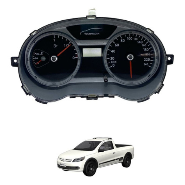 Painel Instrumento Vw Saveiro 2011 E0920829c Ap7 Original Preto