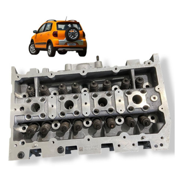 Cabeçote Vw Fox Crossfox Msi 1.6 16v 2014 Stander Revisado
