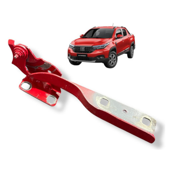 Dobradiça Esquerda Braço Capo Fiat Strada 2020 2022 Usado