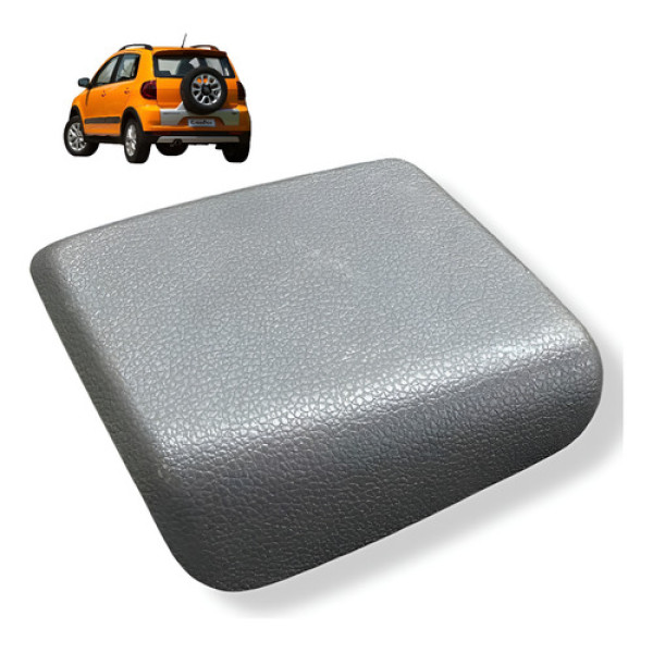 Acabamento Tampa Traseira Esq Vw Fox 2014 5z6867655 Usado Cinza-escuro