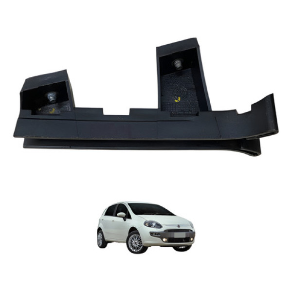 Guia Vidro Porta Dianteiro Esquerdo Fiat Punto 2008 Original Preto