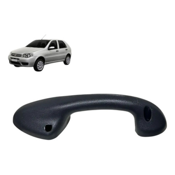 Puxador Interno Dianteira Esquerda Fiat Palio Fire Original Preto