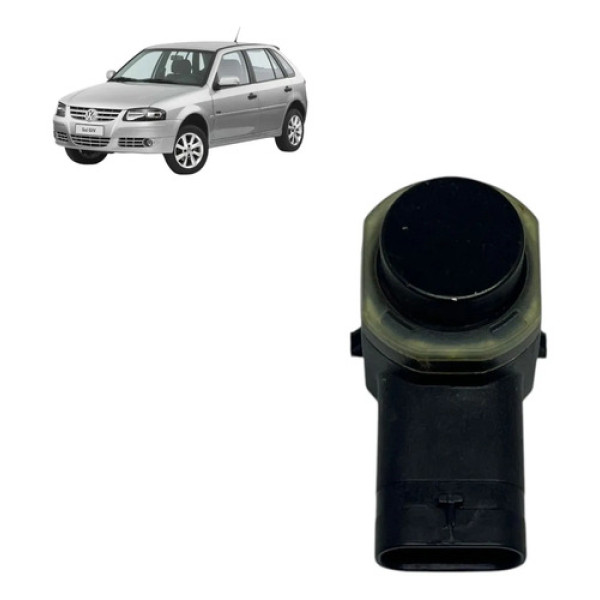 Sensor De Estacionamento Volkswagen  Gol Original Preto