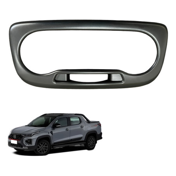 Moldura Comando Ar Condicionado Fiat Strada 2021 Original