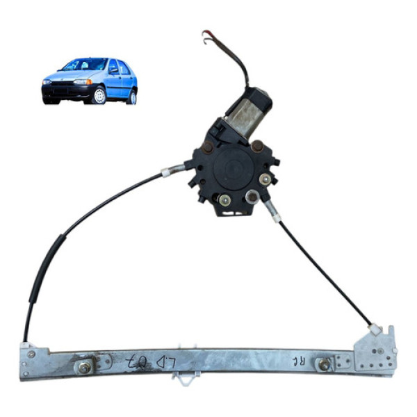 Maquina Vidro Elétrico Dianteiro Direito Fiat Palio 1997