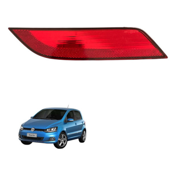 Refletor Para-choque Traseiro Vw Fox 2014 5z6945106 Original Vermelho