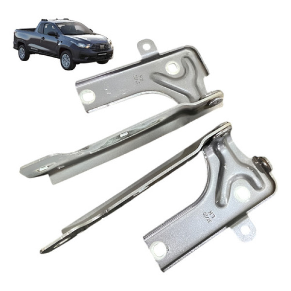 Par Dobradiça Tampa Traseira Fiat Strada 2020 2023 52128678