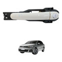 Maçaneta Externa Esquerda Vw Voyage 2018 Original Usado