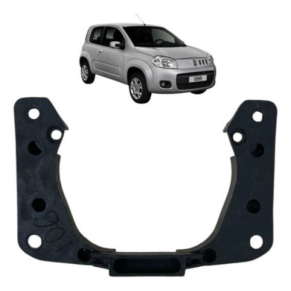 Suporte Ferradura Farol Milha Fiat Uno Vivace 2013 Original Preto