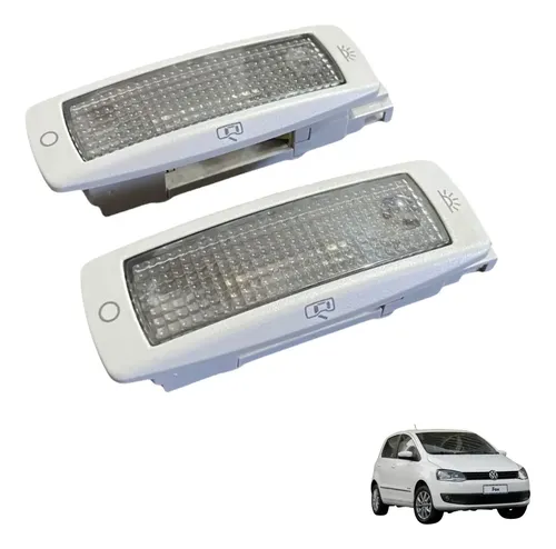 Par Lanterna Luz Teto Interna Cortesia Vw Fox Original