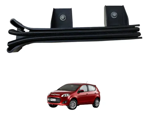 Guia Vidro Porta Dianteira Direita Fiat Palio Original Preto