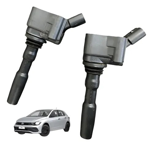 Kit 2 Bobinas Ignição Volkswagen Polo Mpi Original