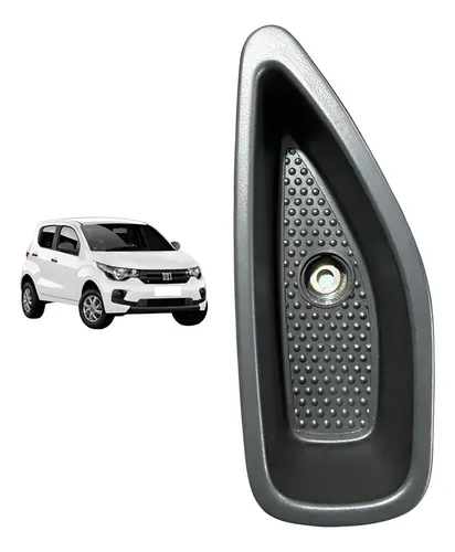 Porta Treco Traseiro Esquerdo Fiat Mobi Original Preto