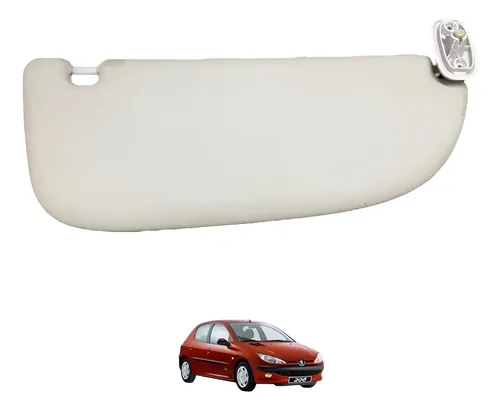Quebra Sol Esquerdo Com Espelho Peugeot 206 Original