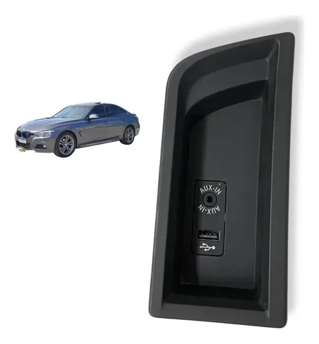 Moldura Entrada Usb Auxiliar Bmw 320i Original